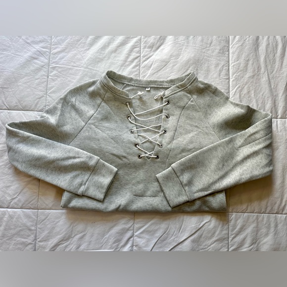 Cozy fleece pullover sweater. - Picture 1 of 4